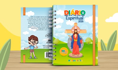 Diário Espiritual Infantil é lançado para inspirar a fé e alegria das crianças